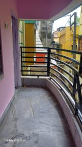 Balcony Image of 1250 Sq.ft 3 BHK Apartment / Flat for rent in Keshtopur Kolkata for Rs. 18500