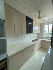 Kitchen Image of 1120 Sq.ft 3 BHK Apartment / Flat for sale in Narayan Vihar Jaipur for Rs. 6595000