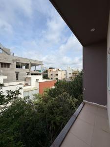 Balcony Image of 1250 Sq.ft 2 BHK Builder Floor for rent in HSR Layout Bengaluru for Rs. 67000