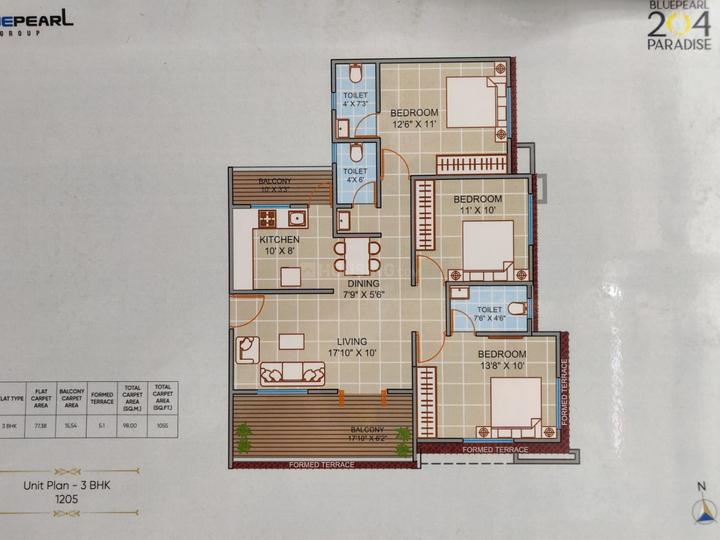 204 Blue Paradise Main Image 1