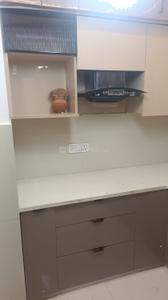 Kitchen Image of 900 Sq.ft 3 BHK Builder Floor for rent in Nawada New Delhi for Rs. 25000