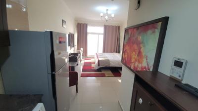 Kitchen Image of 416 Sq.ft 1 RK Apartment / Flat for sale in Arjan-Dubailand Dubai for Rs. 17275000