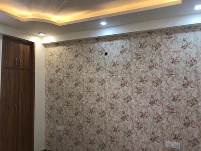 Bedroom Image of 1005 Sq.ft 3 BHK Builder Floor for rent in Himgiri Enclave, Burari New Delhi for Rs. 18000