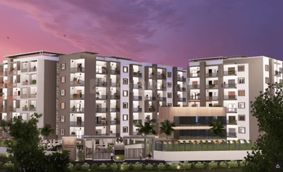 Image of 1134 Sq.ft 2 BHK Apartment / Flat for sale in Sri Orion Heights, Kodathi, Bengaluru for Rs. 9800000