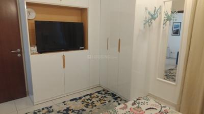 Bedroom Image of 650 Sq.ft 1 BHK Apartment / Flat for rent in L And T Raintree Boulevard, Sahakara Nagar Bengaluru for Rs. 46000