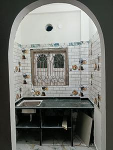 Kitchen Image of 400 Sq.ft 1 RK Independent House for rent in Rajarhat Kolkata for Rs. 6000