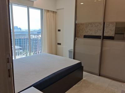 Bedroom Image of 1000 Sq.ft 2 BHK Apartment / Flat for rent in Crescent Silverwoods, Powai Mumbai for Rs. 85000