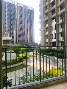 Bedroom One Image of 859 Sq.ft 2 BHK Apartment / Flat for rent in Godrej Hill Retreat, Mahalunge Pune for Rs. 27000
