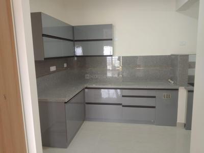 Kitchen Image of 1500 Sq.ft 3 BHK Apartment / Flat for rent in TVS Emerald Jardin, Begur Bengaluru for Rs. 55000