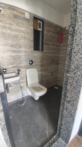 Bathroom Image of 468 Sq.ft 1 BHK Apartment / Flat for rent in AND ROSE, Agasan Village Thane for Rs. 11500