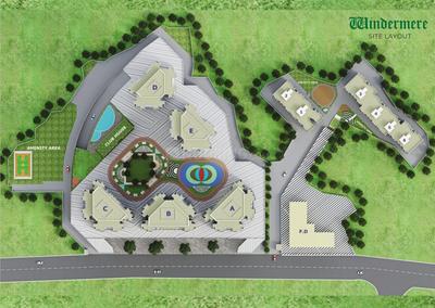 Image of 810 Sq.ft 1 BHK Apartment / Flat for sale in Windermere, Bhayandar West, Mira Bhayandar for Rs. 9500000