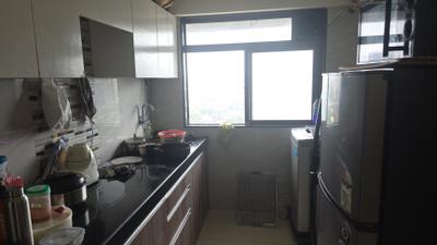 Kitchen Image of 670 Sq.ft 1 BHK Apartment / Flat for sale in Bhoomi Samarth, Goregaon East Mumbai for Rs. 13000000