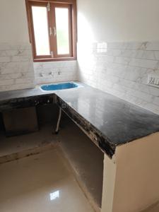 Kitchen Image of 500 Sq.ft 1 BHK Builder Floor for rent in Aya Nagar New Delhi for Rs. 13500
