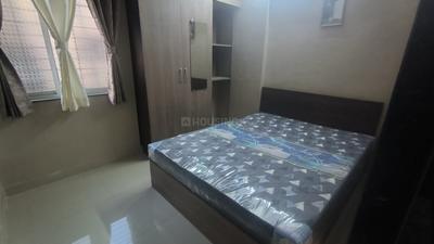Bedroom Image of 650 Sq.ft 1 BHK Apartment / Flat for rent in Landmark Garden, Kalyani Nagar Pune for Rs. 40000