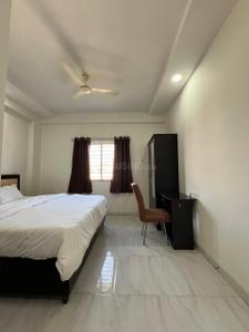 Bedroom Image of 200 Sq.ft 1 RK Studio for rent in Anurag Nagar Indore for Rs. 12500