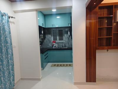 Kitchen Image of 1200 Sq.ft 2 BHK Apartment / Flat for rent in SS Sathviks Nandanam, Mahadevapura Bengaluru for Rs. 55000