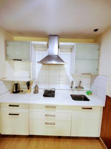 Kitchen Image of 500 Sq.ft 1 RK Builder Floor for rent in Sector 41 Gurgaon for Rs. 30000