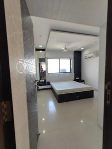 Bedroom Image of 1400 Sq.ft 2 BHK Apartment / Flat for sale in Vesu Surat for Rs. 6500000
