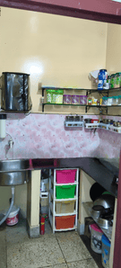 Kitchen Image of 397 Sq.ft 1 BHK Apartment / Flat for sale in Bijoygarh Kolkata for Rs. 1500000
