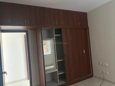 Bedroom Image of 1680 Sq.ft 3 BHK Apartment / Flat for rent in SJR Blue Waters, Parappana Agrahara Bengaluru for Rs. 70000