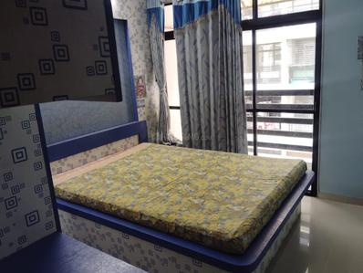 Bedroom Image of 1400 Sq.ft 2 BHK Apartment / Flat for rent in Shree Rang Heights, Bhaijipura Gandhinagar for Rs. 25000