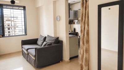 Image of 566 Sq.ft 1 BHK Apartment / Flat for rent in Kshitija Shree Laxmi Residency, Byculla, Mumbai for Rs. 55000