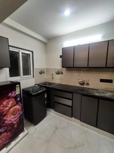 Kitchen Image of 750 Sq.ft 1 BHK Apartment / Flat for rent in Kondapur Hyderabad for Rs. 25500