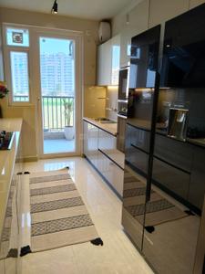 Kitchen Image of 1800 Sq.ft 3 BHK Apartment / Flat for sale in Krishna Atlantis Grand, Bhabat Zirakpur for Rs. 13900000