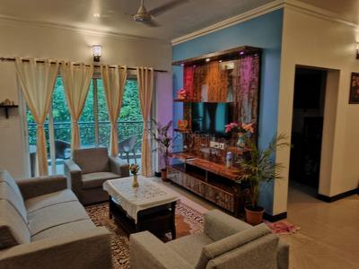 Hall Image of 1000 Sq.ft 2 BHK Apartment / Flat for rent in Siolim Goa for Rs. 65000