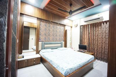Bedroom Image of 1800 Sq.ft 3 BHK Apartment / Flat for sale in Seventh Bliss, Gota Ahmedabad for Rs. 13100000