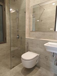 Common Bathroom Image of 1086 Sq.ft 3 BHK Apartment / Flat for sale in Adani Ten BKC, Bandra East Mumbai for Rs. 64100000