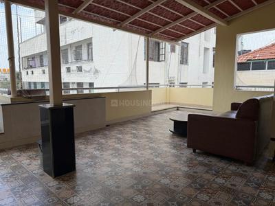 Balcony Image of 1200 Sq.ft 1 BHK Penthouse for rent in Cox Town Bengaluru for Rs. 50000
