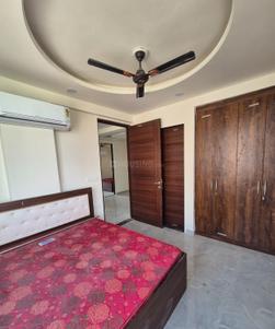 Bedroom Image of 550 Sq.ft 1 BHK Apartment / Flat for rent in Ganesham Kings Park, Raja Park Jaipur for Rs. 21000