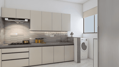 Image of 1089 Sq.ft 2 BHK Apartment / Flat for sale in Gulmohar Esteban, Mundhwa, Pune for Rs. 8600000