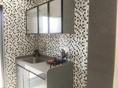 Kitchen Image of 600 Sq.ft 1 BHK Apartment / Flat for sale in Arihant Aaradhya, Kalyan West Kalyan for Rs. 3400000