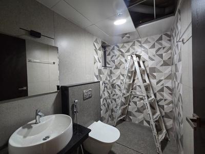 Bathroom Image of 690 Sq.ft 1 RK Apartment / Flat for rent in Pantheeramkavu Kozhikode for Rs. 27000