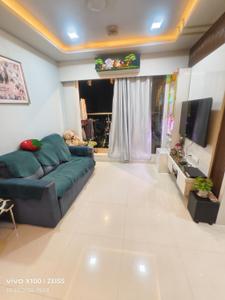Living Room Image of 600 Sq.ft 1 BHK Apartment / Flat for sale in Ashar Aria, Kalwa Thane for Rs. 9000000