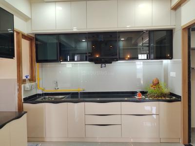 Kitchen Image of 1850 Sq.ft 3 BHK Apartment / Flat for sale in Saanidhya Aavkar 96, Sargasan Gandhinagar for Rs. 10000000