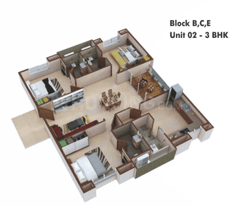 BHK 1500 Sqft Flat for sale at Kukatpally, North Hyderabad