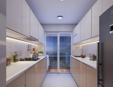 Kitchen Image of 1400 Sq.ft 2 BHK Apartment / Flat for sale in Kolte Patil La Vita, Vashi Navi Mumbai for Rs. 27900000