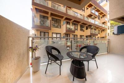 Balcony Image of 550 Sq.ft 1 RK Apartment / Flat for sale in Candolim Goa for Rs. 7000000
