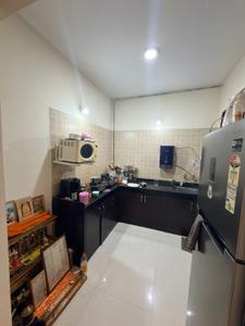Kitchen Image of 1000 Sq.ft 2 BHK Apartment / Flat for rent in Nyati Ethos, Mohammed Wadi Pune for Rs. 22000