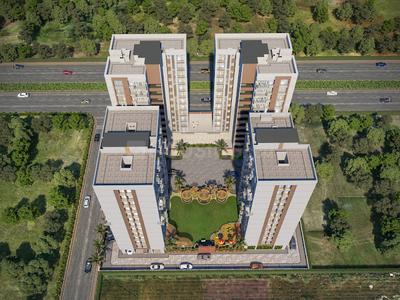 Image of 1351 Sq.ft 2 BHK Apartment / Flat for sale in Shivansh Swarnim Lifestyle, Palanpur, Surat for Rs. 5878150
