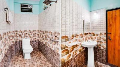 Bathroom Image of Emara inn in Murugeshpalya, Bangalore