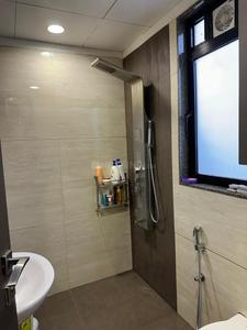 Bathroom Image of 2450 Sq.ft 4 BHK Apartment / Flat for rent in Happy Home Happy Glorious Phase 2, Vesu Surat for Rs. 75000