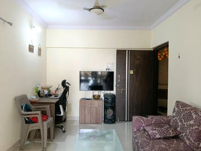 Living Room Image of 550 Sq.ft 1 BHK Apartment / Flat for rent in Kasarvadavali Thane for Rs. 21000