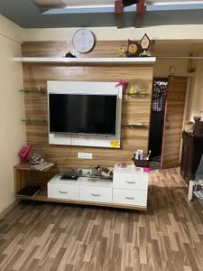 Hall Image of 661 Sq.ft 1 BHK Apartment / Flat for rent in Ram Society, Yerawada Pune for Rs. 23000