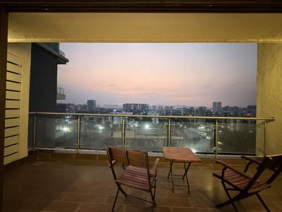 Balcony Image of 1600 Sq.ft 3 BHK Apartment / Flat for sale in Bhandari 43 Privet Drive, Balewadi Pune for Rs. 24500000