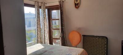 Bedroom Image of 1500 Sq.ft 1 RK Builder Floor for rent in Gmada Aerocity Mohali for Rs. 11500