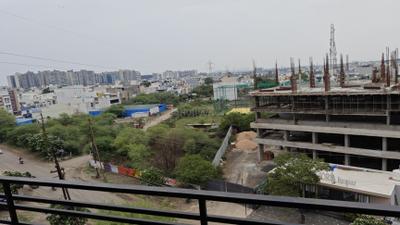 Balcony Image of 876 Sq.ft 2 BHK Apartment / Flat for sale in Nipania Indore for Rs. 4500000